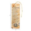 Dicksons Footprints Poem Sandy Brown 6 inch Paper Tussled Bookmark with Coin Pack of 12 - 3 of 4