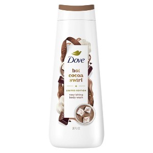 Dove Beauty Limited Edition Holiday Treat Body Wash - Hot Cocoa Swirl - 20 fl oz - 1 of 4