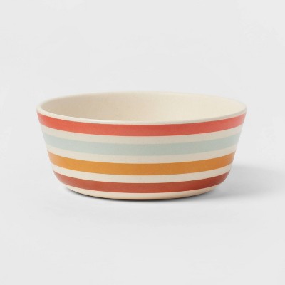 15oz Melamine and Bamboo Kids' Cereal Bowl - Pillowfort™