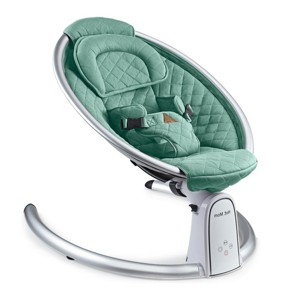 TopComfy Infant Seats Automatic Baby Bouncer Infant Baby Swing Enabled Automatic Baby Rocker Baby Chair for Baby Newborns, Green, 20.87"*7.28"*28.35" - 1 of 4
