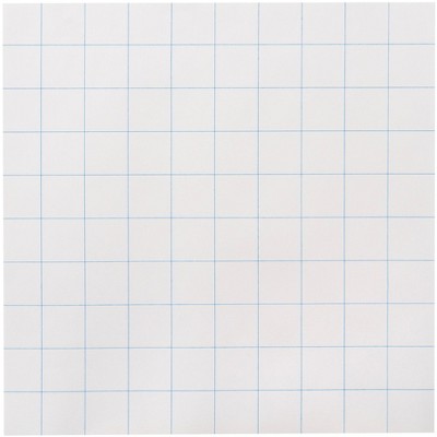 School Smart Graph Paper, 15 lbs, 10 x 10 Inches, White, 500 Sheets