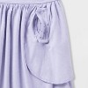 Girls' 2pk Adaptive Long Sleeve Swan and Floral Printed Dress - Cat & Jack™ Berry Pink/Purple - 4 of 4