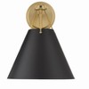 Crystorama Lighting Xavier 1 - Light Sconce in  Vibrant Gold - 3 of 3