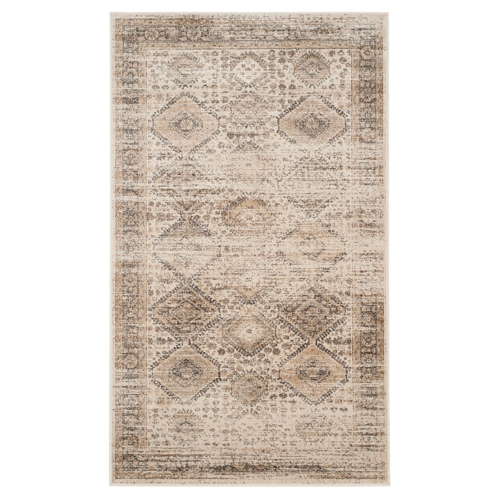 Maxwell Vintage Accent Rug - Stone ( 2' 7inx4' ) - Safavieh