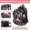 HTUTWOO Primary Middle School Book Bags For Teens Kindergarten,  Waterproof Lightweight Durable,17 Inch Water Resistant Travel Back to School Backpack - 3 of 4