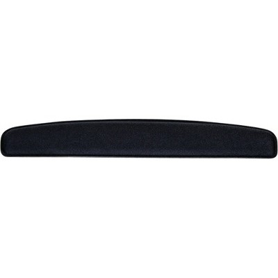 Allsop Memory Foam Wrist Rest - Black - (30205) - 1" x 18" x 2.8" Dimension - Black - Memory Foam, Rubber Back - Anti-skid, Stress Resistant