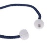 Unique Bargains Magnetic Buckle Small Faux Pearl Curtain Tie Polyester Rare Earth Magnet 2 Pcs - 3 of 4
