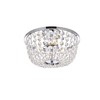 Elegant Lighting Cora 3 - Light Flush Mount in  Chrome - 4 of 4