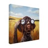 Canvas Wall Art - Lucia Heffernan 'Bird Dog' Wall Art for Living Room, Bedroom, or Office Décor by Trademark Fine Art - 14 x 14 Inches - 2 of 4