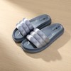 Women’s Padded Strap Slide Sandals; Stylish Open Toe Sandals in 4 Fashionable Colors - 2 of 4