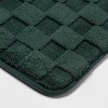 20"x30" Everyday Checked Cushion Bath Rug - Room Essentials™ - 3 of 4