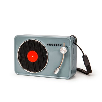 Tourmaline Blue Portable Vintage Style Bluetooth Speaker
