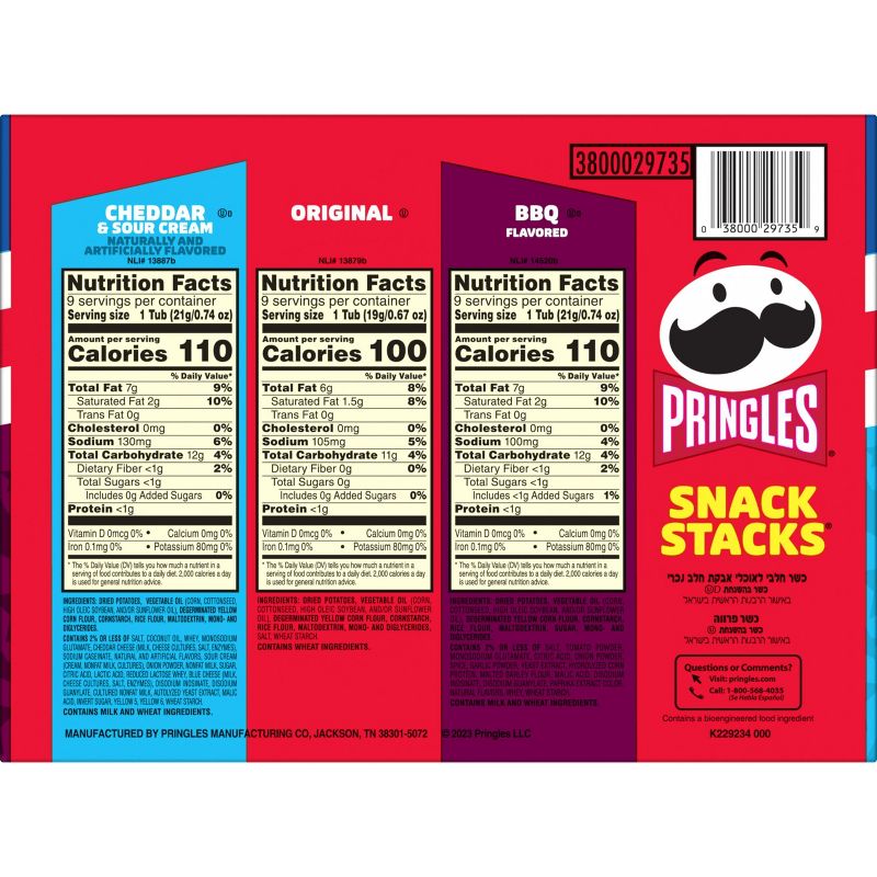 Pringles Snack Stacks Summer Fun Pack - 19.3oz/27ct, 6 of 7