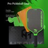 Aukfa Thermoformed Pickleball Paddle – Gold Titanium Wire Texture, 16mm PP Honeycomb Core, Fabric Surface,Multicolor - 3 of 4
