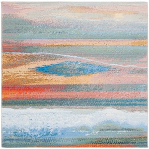 Barbados BAR585 Power Loomed Indoor/Outdoor Rugs - Safavieh - 1 of 4