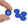 Unique Bargains Resin Craft Snap Round Flat 4-Hole Sewing Buttons 50 Pcs - 4 of 4