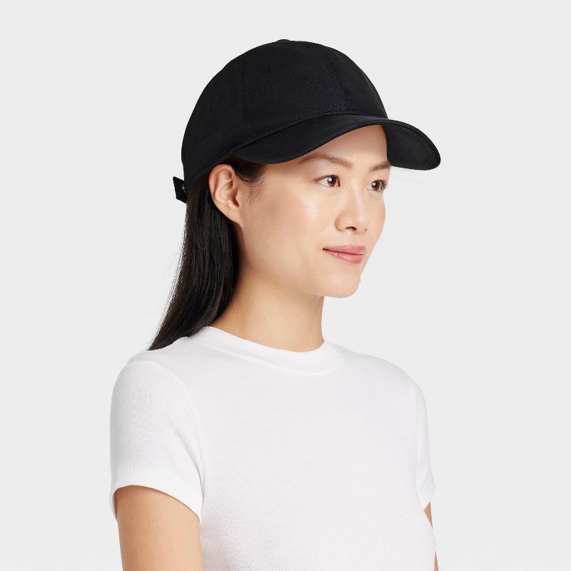 Satin Lining Backless Baseball Hat - A New Day™, 3 of 6