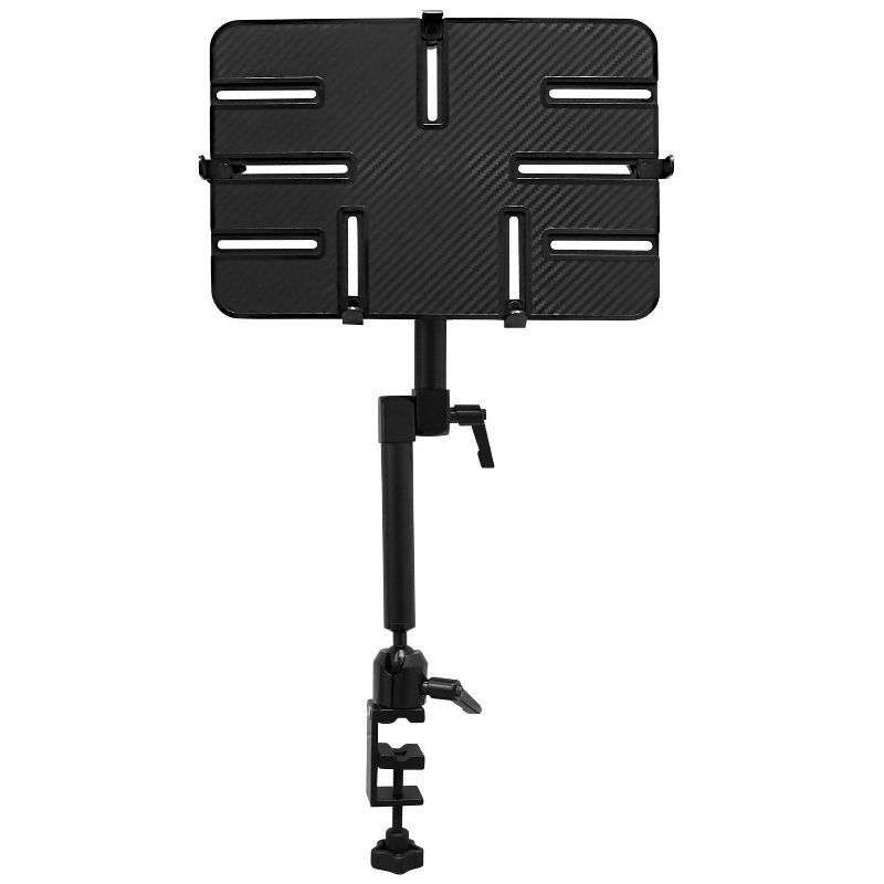 Mount-It! Full Motion Tablet Holder for Mic Stand or Desk | Wheelchair Tablet Mount for iPad, Tablet & Phone | C-Clamp Base | Fits 6 to 14 in. Screens, 1 of 9