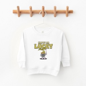 The Juniper Shop Happy Go Lucky Pot Of Gold Toddler Graphic Sweatshirt - 1 of 3
