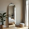 75"x31" Wood Frame Full-Body Mirror, Ladder Inset Arched Black Full-Length Mirror, Vanity Mirror for Bathroom, Bedroom Entryway, Living/Dressing Room - 4 of 4