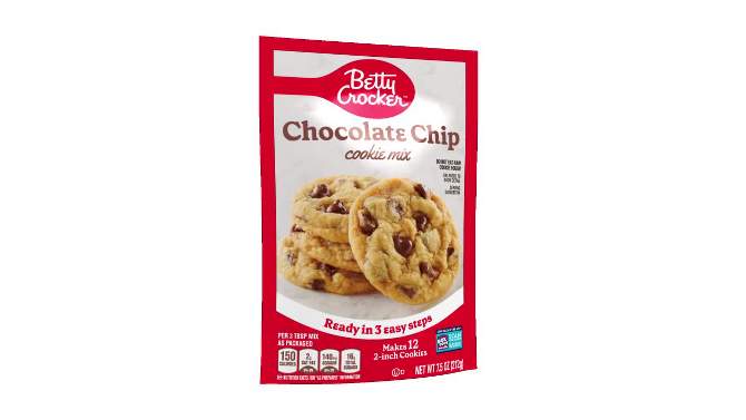 Betty Crocker Chocolate Chip Cookie Mix - 7.5oz, 2 of 12, play video
