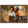 PosterPalooza | Textured Gold Picture Frame - UV Acrylic, Backing Board, Hanging Hardware Included - 2 of 4