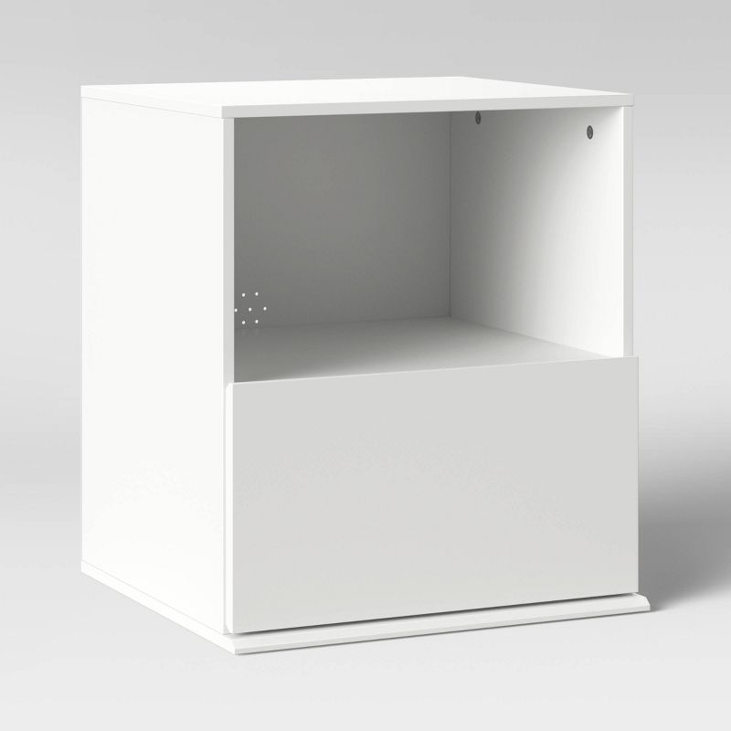 1 Drawer Modular Nightstand White - Room Essentials&#8482;, 4 of 12