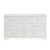 Okak Double Row 6/7/8-Drawer Dresser,Modern Chest of Drawers with Large Storage Space,Matte Finish Storage Cabinet for Living Room,Entryway - 2 of 4