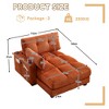 MOONMISS Sleeper Sofa Couch Bed,Oversized Chaise Lounge Chair Cozy Cloud Couch - 4 of 4