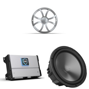 Wet Sounds HTM-1 - HTM Series Full-Range Class-D 1200 Watt at 1-Ohm Mono Amplifier with Wet Sounds REVO 10 FA S4 V3 - REVO Series 10" Free Air 4 Oh... - 1 of 4