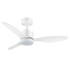 Airsurfer 42" 3-blade Downrod Mount Ceiling Fan with LED Lights and Remote Control - 3 of 4