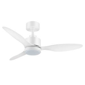 Airsurfer 42" 3-blade Downrod Mount Ceiling Fan with LED Lights and Remote Control - 1 of 4