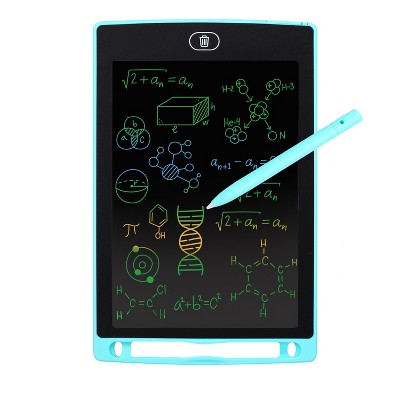 Hom 8.5 Inch Lcd Writing Tablet For Kids (blue) Colorful Drawing Pad ...