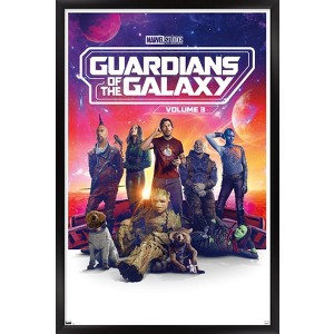 Trends International Marvel Guardians of the Galaxy Vol 3 - One Sheet Framed Wall Poster Prints - 1 of 4