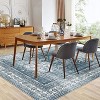 Boho Vintage Area Rug for Living Room,Washable Abstract Mattress,Non-Slip Low Pile Throw Soft Rugs with Rubber Backing,Kitchen Carpet - 2 of 4