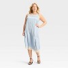 Women's Lace Trim Midi Slip Dress - Future Collective - 3 of 3