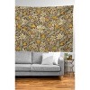 Sewzinski Retro Flowers on Brown Tapestry - Society6 - 2 of 3