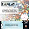 MasterPieces 500 Piece Stained Glass Jigsaw Puzzle - Steamboat Willie - 15"x21" - 4 of 4