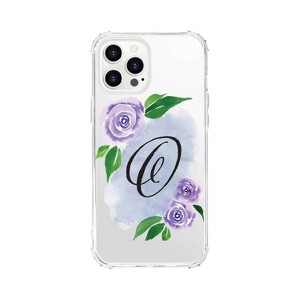 OTM Essentials Apple iPhone 15 Pro Monogram Clear Tough Edge Floral Script Case - 1 of 4