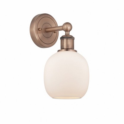Belfast - 1 Light Wall Sconce In Industrial Style-11.5 Inches Tall and 6 Inches Wide