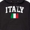 Men's - Instant Message - Italy Flag Graphic Fleece Pullover Hoodie - 2 of 4