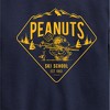 Boys' - Peanuts - Ski School Graphic Long Sleeve Fleece Sweatshirt - 2 of 4