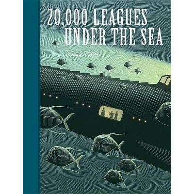 20,000 Leagues Under the Sea - (Sterling Unabridged Classics) by  Jules Verne (Hardcover)