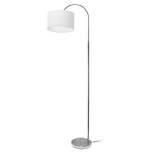 Arched Floor Lamp with Shade White - Simple Designs