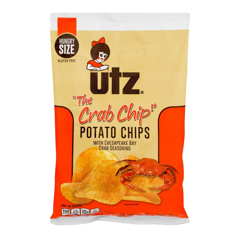 Utz Utz Crab Chips package