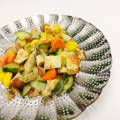 BergHOFF 10.5" Stainless Steel Folding Steamer Basket