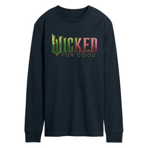 Men's - Wicked - For Good Logo Long Sleeve Graphic T-Shirt - 1 of 4
