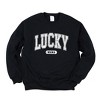 Simply Sage Market Women's Graphic Sweatshirt Lucky Mama Distressed - 2 of 4