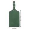 Unique Bargains Airplane Luggage Tag 1 Pc - 2 of 4