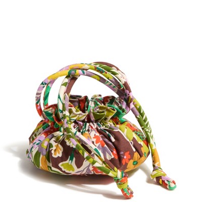 Vera Bradley Women's Outlet Cotton Drawstring Jewelry Bag